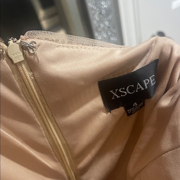 Xscape Gold Sequin Prom Dress - Picture 6 of 6